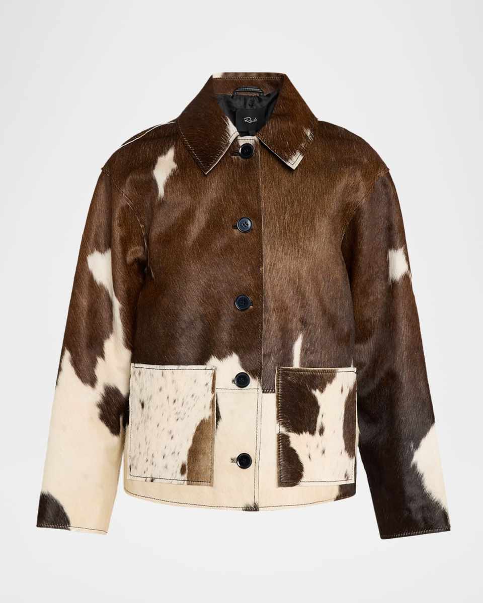 Haisley Genuine Calf Hair Jacket